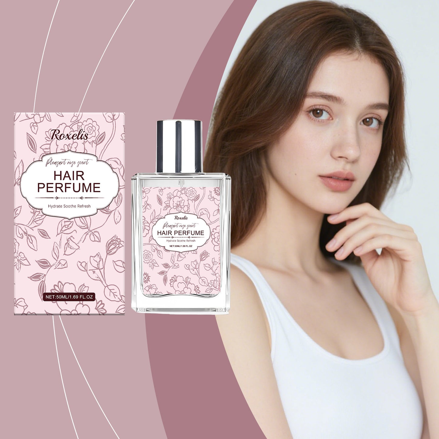 Soft Rose Scent Hair Fragrance